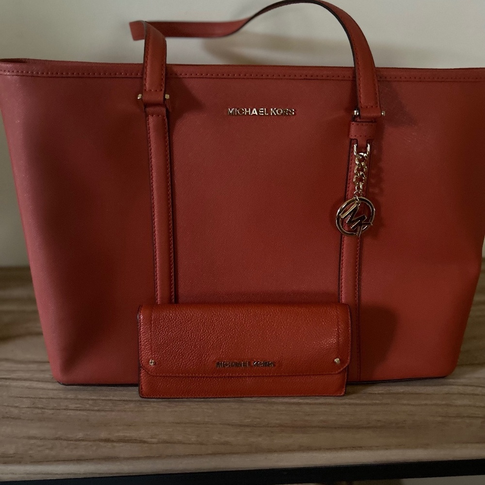 Michael Kors Tote and Wallet
